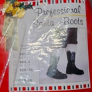 Professional Santa Boots Men's size medium